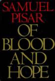 book cover of Samuel Pisar's Of Blood and Hope